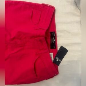 BRAND NEW WITH TAGS hollister hot pink bell bottoms